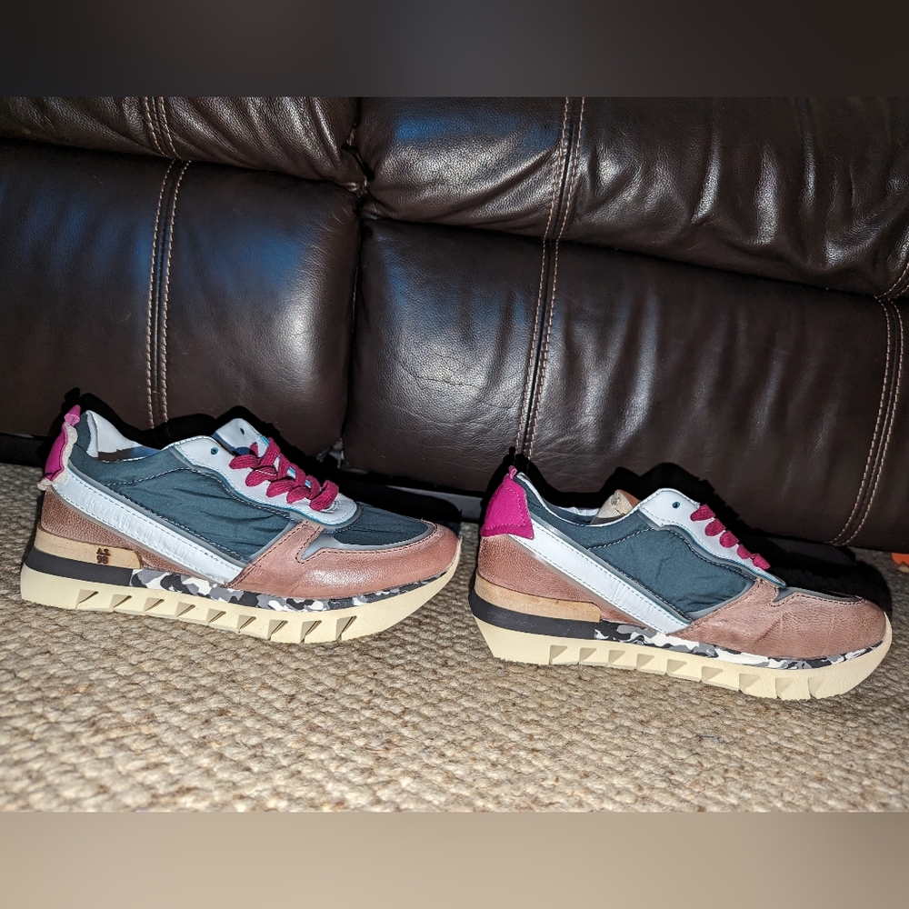 HTF NIB as98 multicolor oralee sneakers size 37 in grunge combi